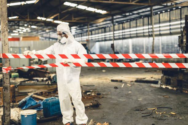 Professional Odor Removal technician working in Kennebunkport, ME